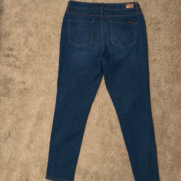 NWOT Seven 7 Mid Rise Ankle Blue Jeans Size 10 - Picture 9 of 12